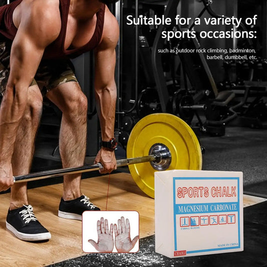 100% Pure Magnesium Carbonate Gym Chalk Block