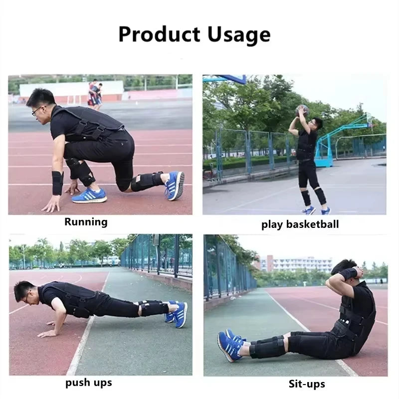 Adjustable Heavy-Duty Weighted Vest for Calisthenics & Fitness