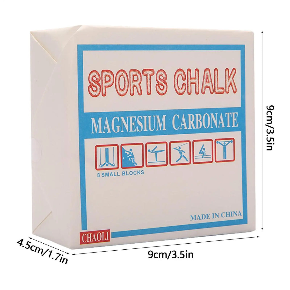 100% Pure Magnesium Carbonate Gym Chalk Block