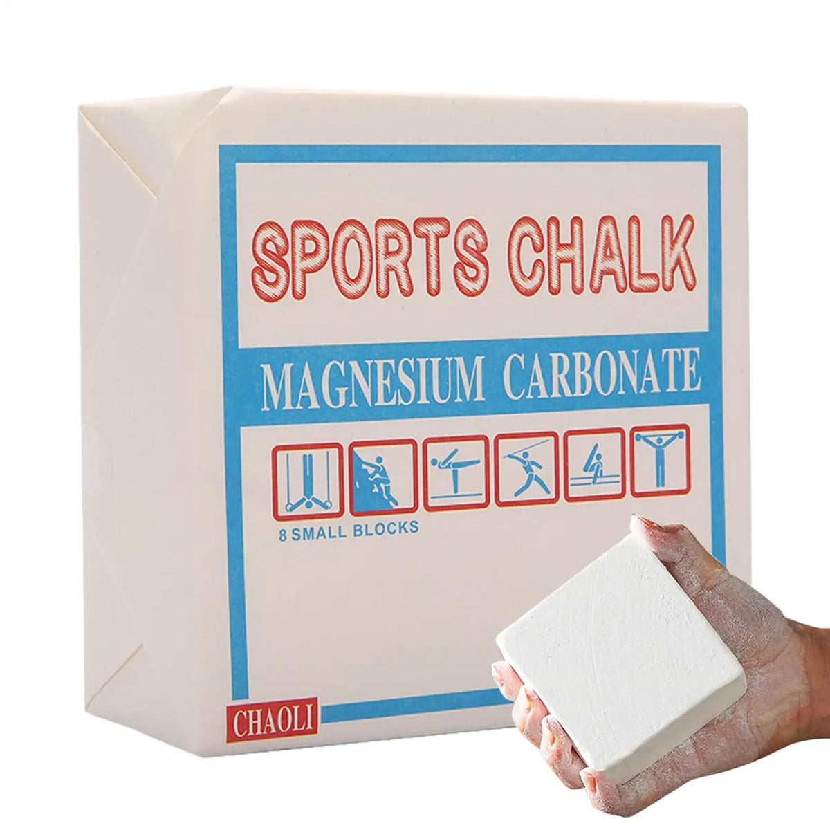 100% Pure Magnesium Carbonate Gym Chalk Block