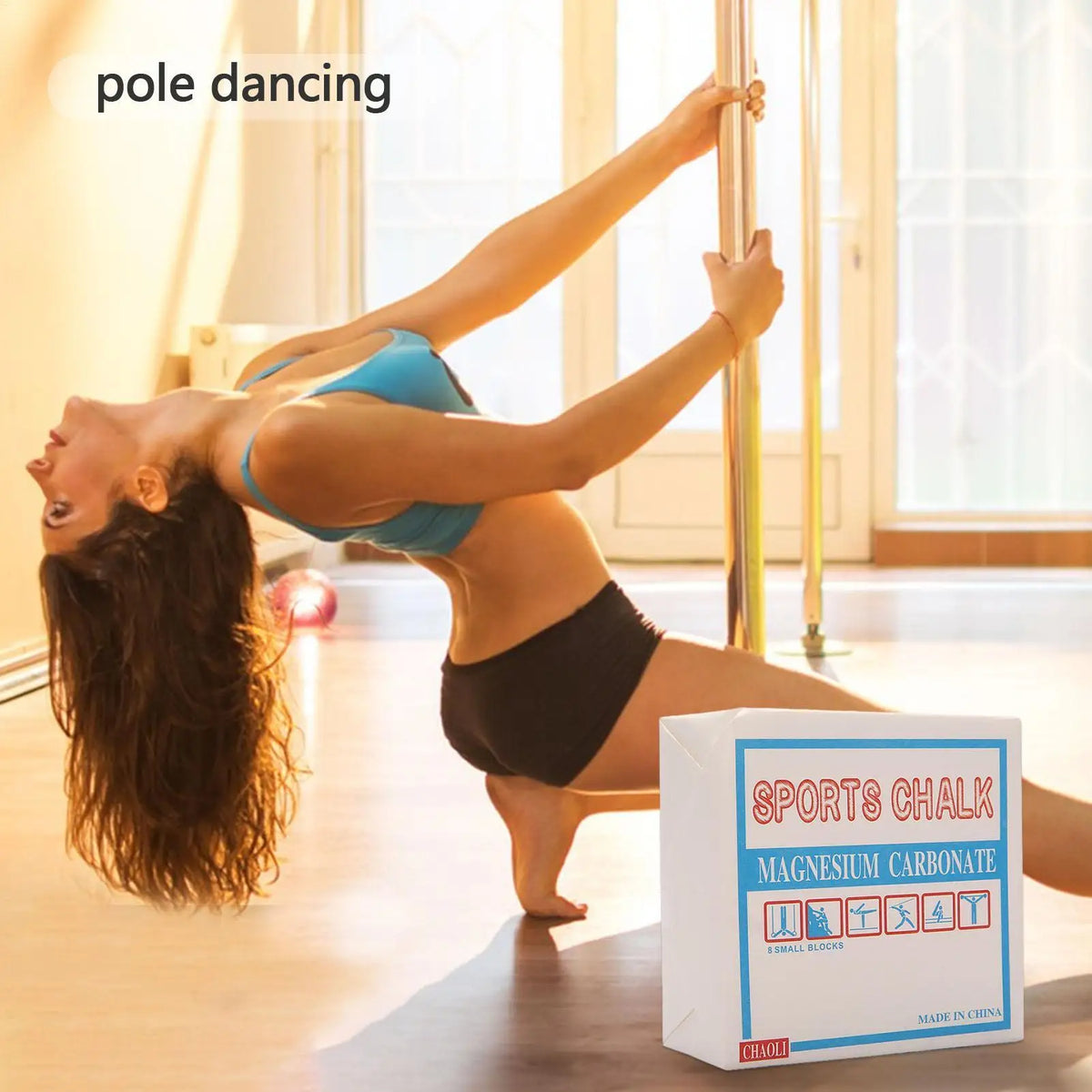100% Pure Magnesium Carbonate Gym Chalk Block